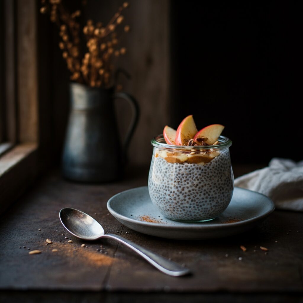 Apple Cinnamon Chia Pudding