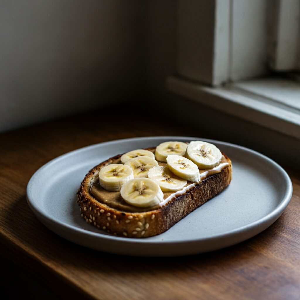 Banana Nut Butter Toast