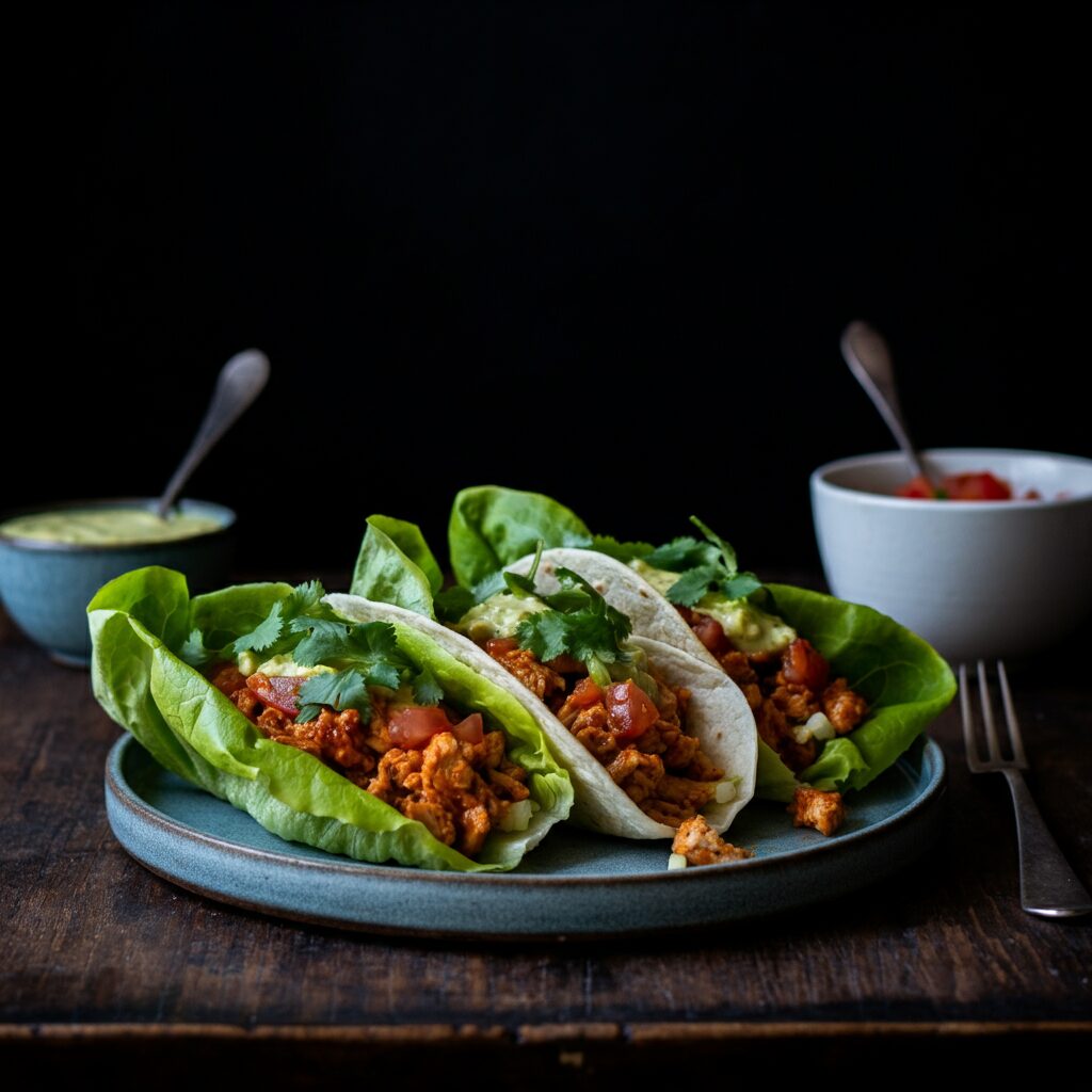 Turkey Taco Lettuce Wraps